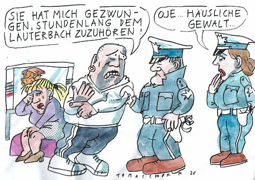 Cartoon: Lauterbach (medium) by Jan Tomaschoff tagged corona,warnungen,gewalt,corona,warnungen,gewalt