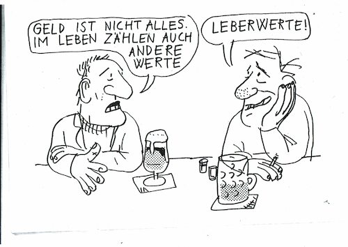 Cartoon: Leberwerte (medium) by Jan Tomaschoff tagged gesundheit,leber,alkohol,gesundheit,leber,alkohol