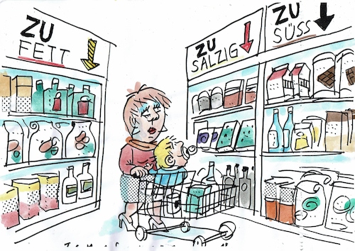 Cartoon: Lecker (medium) by Jan Tomaschoff tagged gewicht,ernährung,gesundheit,gewicht,ernährung,gesundheit