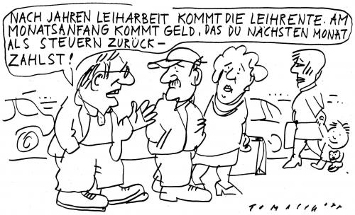 Cartoon: Leihrente (medium) by Jan Tomaschoff tagged renten,renten,alter,ältere,altersgeld,altersteilzeit,altersversorgung,altersvorsorge,arbeitsmarkt,frührente,gebrechen,gebrechlich,geld,greis,greisenalter,greisin,großeltern,großmutter,großvater,hinterbliebenenrente,invalidenrente,lebensabend,lebensabschnitt,müntefering,norbert blüm,oma,opa,pension,pensionär,pflege,private altersversorgung,rente,rente gehen,rentenempfänger,rentenversicherung,rentner,rentnerin,riester,riesterrente,ruhegehalt,ruhegeld,ruhestand,versorgungsbezüge,vollrente,vorsorge,witwenrente,zusatzrente,norbert,blüm,private,gehen