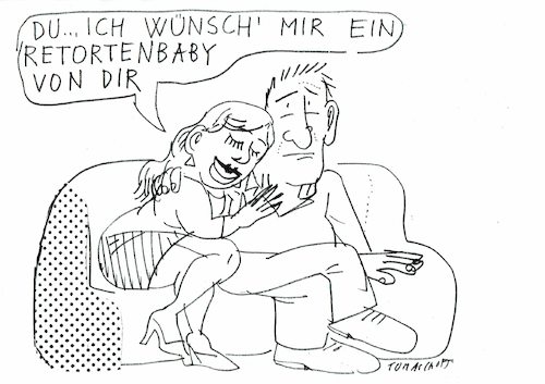 Cartoon: Liebe (medium) by Jan Tomaschoff tagged liebe,retortenbabys,sex,liebe,retortenbabys