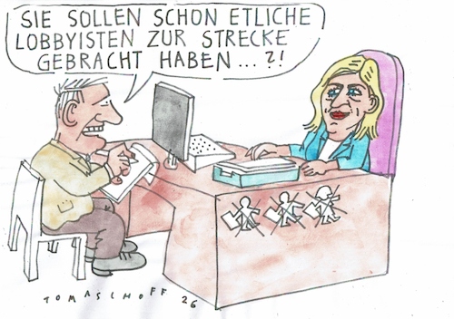 Cartoon: Lobby (medium) by Jan Tomaschoff tagged warken,gesundheit,lobby,reform,warken,gesundheit,lobby,reform