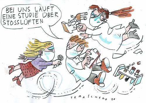 Cartoon: Lüften (medium) by Jan Tomaschoff tagged corona,hygiene,stosslüften,corona,hygiene,stosslüften