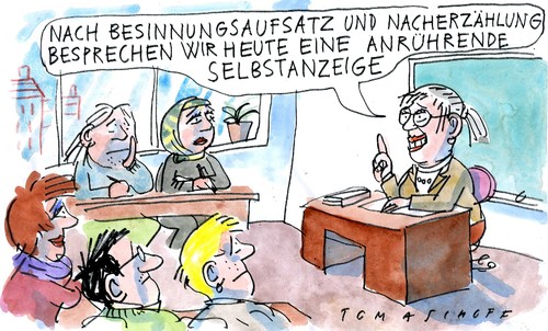 Cartoon: no (medium) by Jan Tomaschoff tagged economy,banking,taxes,economy,banking,taxes