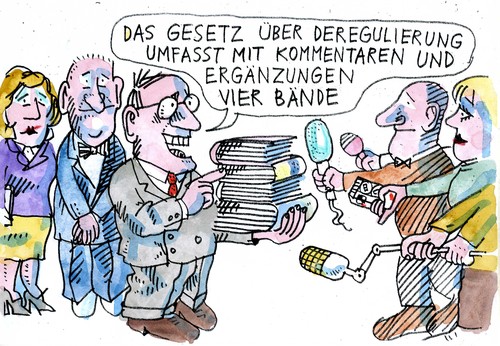 Cartoon: no (medium) by Jan Tomaschoff tagged bureaucracy,bureaucracy