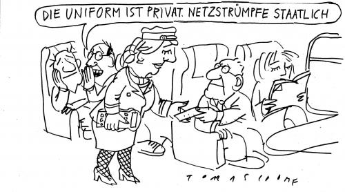 Cartoon: Privatisierung (medium) by Jan Tomaschoff tagged privatisierung,staatsunternehmen