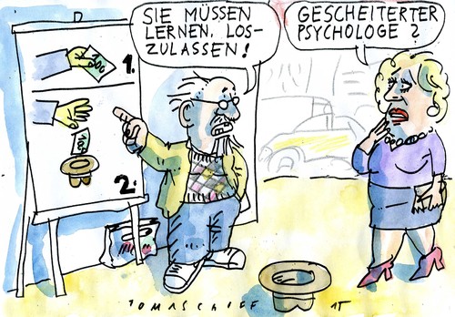 Cartoon: Psycho (medium) by Jan Tomaschoff tagged psychologie,phrasen,psychologie,phrasen