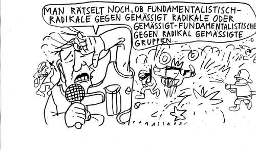 Cartoon: Rätsel (medium) by Jan Tomaschoff tagged fundamentalismus,anschläge,terror