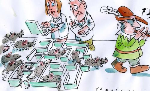 Cartoon: Ratten (medium) by Jan Tomaschoff tagged ratten,rats
