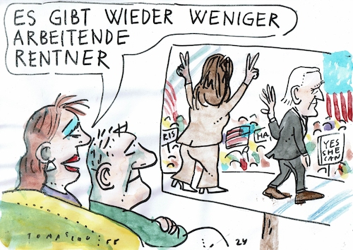 Cartoon: Rentner (medium) by Jan Tomaschoff tagged biden,alter,politiker,rentner,biden,alter,politiker,rentner