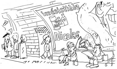 Cartoon: Sarko (medium) by Jan Tomaschoff tagged nicolas,sarkozy,france,