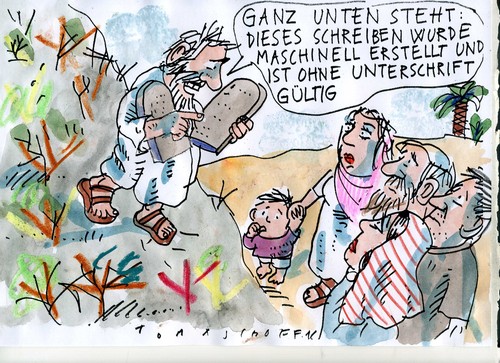 Cartoon: Schreiben (medium) by Jan Tomaschoff tagged bibel,botschaften,bibel,botschaften