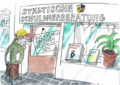 Cartoon: Schulden (medium) by Jan Tomaschoff tagged corona,finanzen,staatsschulden,corona,finanzen,staatsschulden