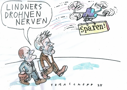 Cartoon: Sparen (medium) by Jan Tomaschoff tagged haushalt,staatsschulden,sparen,haushalt,staatsschulden,sparen