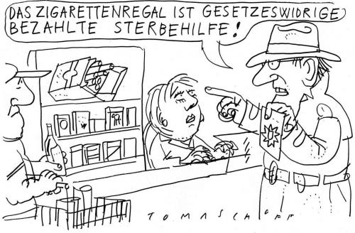 Cartoon: Sterbehilfe (medium) by Jan Tomaschoff tagged zigaretten,rauchverbot,passivrauchen,sterbehilfe,rauchverbot,abhängigkeit,asche,aschenbecher,blauer dunst,dampf,feinstaub,filter,genussmittel,gesetz,gesundheit,glimmstengel,inhalieren,kettenraucher,kippe,nichtraucher,nichtraucherzone,nikotin,passivrauchen,qualm,rauch,rauchen,raucher,rauchergesetz,rauchergesetze,raucherkneipe,raucherurteil,raucherzimmer,raucherzone,rauchfrei,rauchschwaden,rauchwolke,schwaden,starkraucher,sucht,tabak,tabakqualm,teer,verbot,verbraucherschutz,zigarette,zigarettenschachtel,zigarre,zug,sterbehilfe,betreuer,arzt,alzheimer krankheit,einwilligungsfähigkeit,einwilligungsunfähigkeit,koma,krankenhaus,künstliche beatmung,lebenserhaltende maßnahmen,letzter wille,pflegefall,sterben,testament,tod,vollmacht,wachkoma,wiederbelebung,blauer,dunst,alzheimer,krankheit,künstliche,beatmung,lebenserhaltende,maßnahmen,letzter,wille