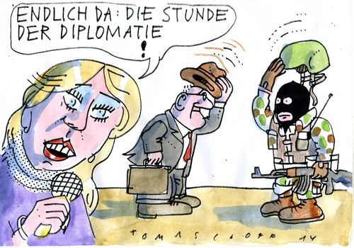 Stunde der Diplomatie