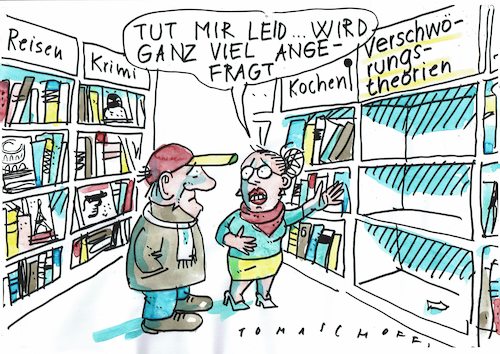 Cartoon: Theorien (medium) by Jan Tomaschoff tagged verschwörungstheorien,komplott,wahn,verschwörungstheorien,komplott,wahn