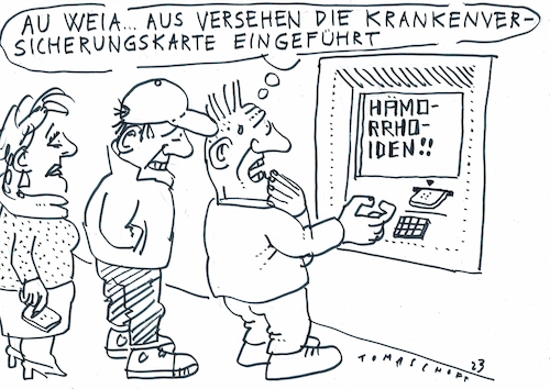 Cartoon: Vertraulich (medium) by Jan Tomaschoff tagged gesundheit,daten,digitalisierung,vertraulichkeit,gesundheit,daten,digitalisierung,vertraulichkeit