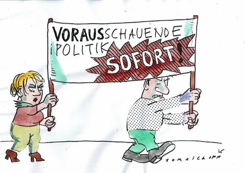 vorausschauend