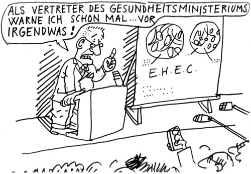 Cartoon: Warnung (medium) by Jan Tomaschoff tagged warnen,ehec,gesundheit,warnen,gesundheit,ehec