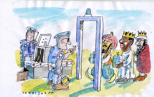 Cartoon: Weihnacht1 (medium) by Jan Tomaschoff tagged weihnacht,weihnacht