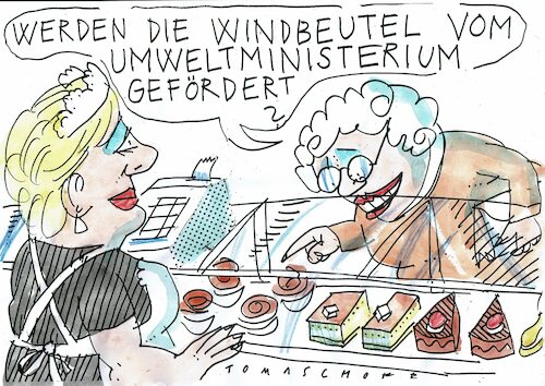 Cartoon: Windkraft (medium) by Jan Tomaschoff tagged energie,umwelt,windkraft,ernährung,energie,umwelt,windkraft,ernährung
