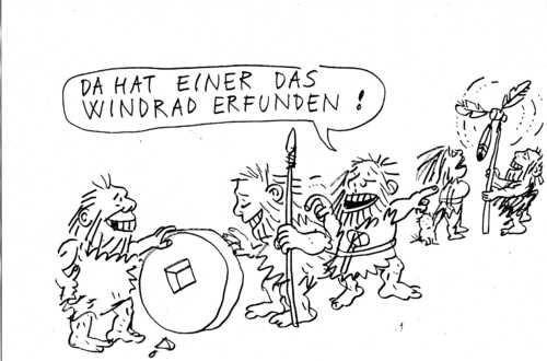 Cartoon: windrad (medium) by Jan Tomaschoff tagged windrad,erfindung,rad,energie,alternative,atomkraft,akw,windrad,erfindung,rad,energie,alternative,atomkraft,akw