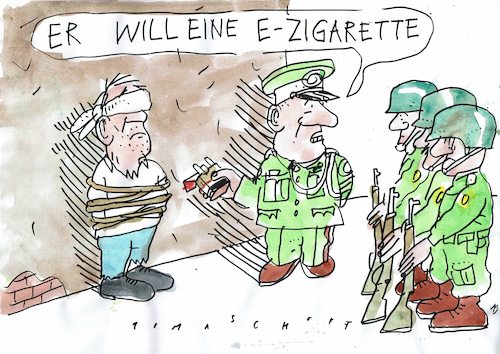 Cartoon: Wunsch (medium) by Jan Tomaschoff tagged rauchen,ezigarette,rauchen,ezigarette