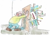 Cartoon: AI (small) by Jan Tomaschoff tagged künstliche,intelligenz,angst