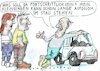 Cartoon: autonom (small) by Jan Tomaschoff tagged stau,autonome,fahren