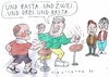 Cartoon: Basta (small) by Jan Tomaschoff tagged scholz,ampel,richtlinienkompetenz