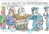 Cartoon: biometrisch (small) by Jan Tomaschoff tagged ausweis,übergewicht