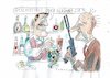 Cartoon: Bond Senior (small) by Jan Tomaschoff tagged alter,medikamente