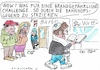 Cartoon: Challenge (small) by Jan Tomaschoff tagged anrisemitismus,intoleranz,islamismus