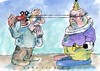 Cartoon: Demaskiert (small) by Jan Tomaschoff tagged masken,clown