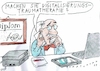 Cartoon: Digitalisierungstrauma (small) by Jan Tomaschoff tagged digitalisierung,internet,trauma