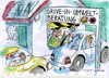 Cartoon: Drive In (small) by Jan Tomaschoff tagged co2,schadstoffausstoss