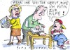Cartoon: Drohung (small) by Jan Tomaschoff tagged konfikte,eskalation