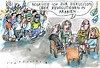 Cartoon: Exodus (small) by Jan Tomaschoff tagged libyen,tunesien,nordafrika,exodus