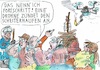 Cartoon: Fortschritt (small) by Jan Tomaschoff tagged technik,ethik,drohnen,totalitarismus,intoleranz
