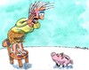 Cartoon: Furcht (small) by Jan Tomaschoff tagged geld,finanzen,sparschwein,finanzkrise,arm,armut,pleite