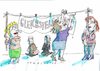 Cartoon: Gender (small) by Jan Tomaschoff tagged geschlechtsrollen,gleichstellung
