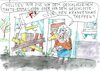 Cartoon: geschlossen (small) by Jan Tomaschoff tagged ladensterben,krankenhaus