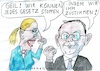 Cartoon: Gesetze (small) by Jan Tomaschoff tagged chrupalla,weidel,afd,gesetze