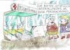 Cartoon: Heilfasten (small) by Jan Tomaschoff tagged fasten,gesundheit,krankenhaus,personalmangel