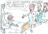 Cartoon: Hintergrund (small) by Jan Tomaschoff tagged krankenhaus,operation