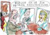 Cartoon: Hochzeit (small) by Jan Tomaschoff tagged hochzeit,epidemie,begegnung