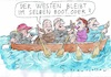Cartoon: Im selben Boot (small) by Jan Tomaschoff tagged trump,usa,westen,europa