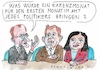 Cartoon: Karenz (small) by Jan Tomaschoff tagged merz,reiche,klingbeil,finanzen