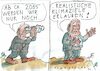 Cartoon: Klimaziele (small) by Jan Tomaschoff tagged klimawandel,klimaziele,versprechen